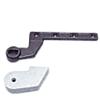 CRL Floor Mounted Closer 1-1/2" Offset Arms