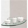 CRL Corner Tempered Glass Shelf Clip Kits