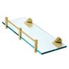 Brass Glass Shelf Rods and Supports