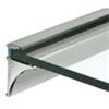 24" Glass Shelf Extrusions for 1/4" Glass