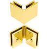 CRL Square 90 Degree Glass-to-Glass Clamps