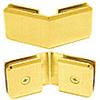 CRL Beveled 135 Degree Glass-to-Glass Clamps