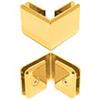 CRL Beveled 90 Degree Glass-to-Glass Clamps