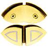CRL Cathedral Style 135 Degree Glass Clamp
