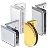 CRL Wall Mount Clamps for Fixed Panels