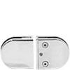 Z-Series Round Type Flat Base S.S. Glass Clamps