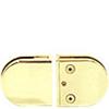 Z-Series Round Type Flat Base Zinc Glass Clamps