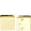 Z-Series Square Type Flat Base Zinc Glass Clamps
