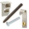 Window Channel Balance Clips,  Rivets, Tools, Sash Cams and Guides (in order by length)