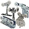 CRL Multiple Wheel Wardrobe Roller - Closet Doors and Drawer Hardware