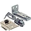 CRL Bi-Fold Door Pivot Brackets - Closet Doors and Drawer Hardware