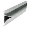 96" Glass Shelf Extrusions for 1/4" Glass