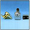 CRL Round Top Swinging Glass Door Lock