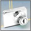 Rectangular Glass Door Lock