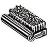 Black Beaded Flexible Weatherstrips