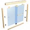 CRL Suite "EK" Series Shower Kits 60" x 60"