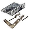 CRL Deluxe Shower Door Header Accessories