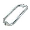 CRL 18" "BM" Back-to-Back Towel Bars with Metal Washers