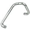  CRL 8" Pull 24" Towel Bar Combination without Metal Washers