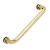 CRL 24" Brass Single-Sided Towel Bar for Glass