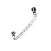 CRL Twist 18" Back-to-Back Towel Bar