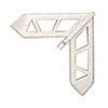 CRL Pella Style Plastic Screen Frame Corners