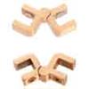 CRL Glass Hinge Brackets - Glass Connectors and Glass Clamps