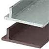 Screen Door Rails and Track, Aluminum 