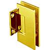CRL Geneva 574 5º Pre-Set Wall Mount Short Back Plate Hinge