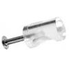 CRL Acrylic Whistle Pull With Screw