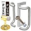 CRL Door Pulls, Stops, Kick Plates and Signs - Commercial Door Hardware