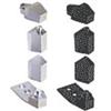 CRL OP28 3/4" Offset Aluminum Pivot for 1/8" Reces
