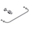 Mirart Smooth Single-Sided Towel Bar - 1 in Diameter