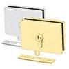 CRL EUR Series Glass Mounted Patch Lock
