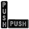 CRL Push Sign Decals