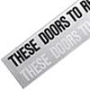 CRL Business Door Header Sign for Double Doors
