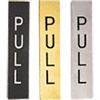 CRL Pull Sign - Etched Brass