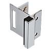 CRL Inswing Strike and Keeper for Restroom Partitions - Square Molding