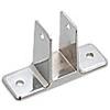 CRL Two-Ear Partition Brackets