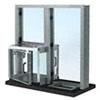 CRL Bullet Resistant Combination Clear Vision Pass-Thru Exchange Window