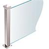 CRL PP44 12", 18", and 24" Elegant Series Counter/Partition Posts