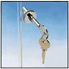 CRL Cabinet Sliding Glass Door Lock 