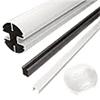 36" 180 Degree Round End Post Kits