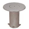 CRL Floor Socket with Cap for 2" Diameter Tubing