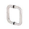 CRL 12" Back-to-Back Tubular Standard Pull Handle