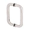 CRL 18" Back-to-Back Tubular Standard Pull Handle