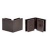 CRL Square Style 90 Degree Glass-to-Glass Clamps