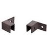 CRL Left Hand "Sleeve Over" Wall Mount Glass Clamps