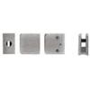 Z-Series Large Square Zinc Glass Clamps for 3/8" Glass