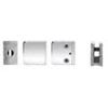 Z-Series Large Square Stainless Steel Glass Clamps for 3/8" Glass